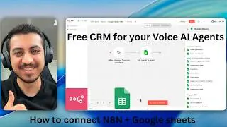 How to connect google sheet with n8n? Your free Voice Agent CRM!