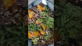 Сочный и насыщенный салат🔥/Juicy and rich salad🔥#food #recipe #cooking