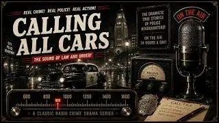 Calling All Cars NOW FEWER COMMERCIALS - Vol 17 - 8+ hrs #blackscreen #callingallcars #crimestories