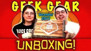 UNBOXING! Geek Gear December 2017 - Space - #StarWars #GuardiansOfTheGalaxy