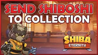 How To Move Shiboshi To Collection | #shibaeternity