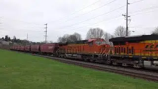 2 3 2018 Grain Trains @ Old Town Tacoma, WA 4K