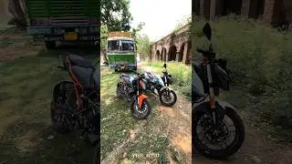 KTM Duke 250 vs  Bajaj Pulsar N250 💥#shorts #duke250 #n250