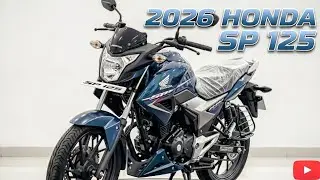 😱2026 Honda SP 125 Review 🔥 Mileage King Bike | New Features, Price & Performance