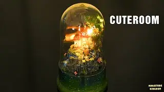 CUTEROOM The Garden Diary || Miniature Kingdom - Tự l&agrave;m khu vườn nấm cổ t&iacute;ch