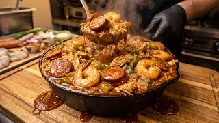 I Spent $1000 Cooking This Giant Seafood Rice in a Small Kitchen — Here’s What Happened