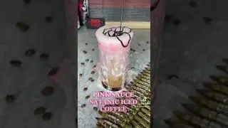 PINK SAUCE ICED COFFEE?!
