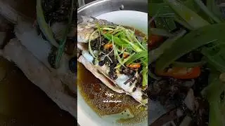 Эпизод 1: Горячая и насыщенная 🥵 рыба на пару по-кантонски с соусом из черной фасоли (鱉汁蒸鱼)