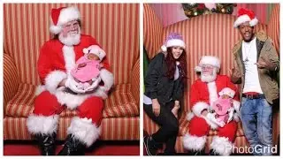 BABYS TRIP TO SEE SANTA !! @dcyoungfly (VLOG)