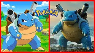 Pok&eacute;mon IN REAL LIFE! | HYPER-REALISTIC 3D Pok&eacute;mon COMPARISON with AI! (NO CLICKBAIT)
