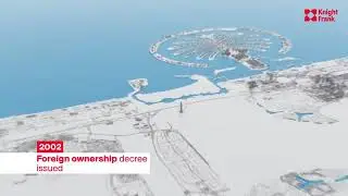 Dubai Evolution from 1960 to 2021 Time Lapse Video - Knight Frank Middle East