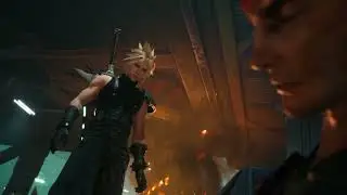 FF7 REBIRTH - Cloud's Vision At Temple of The Ancients