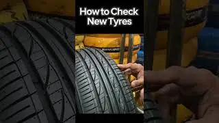 How to check New Tyre
