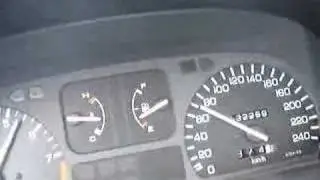 Honda CRX ed9 0 - 150 km/h