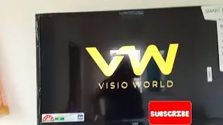 Visio world smart led TV //unboxing and installation
