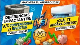 Aire acondicionado &iquest;inverter o convencional? &iquest;Cu&aacute;l comprar? Diferencias