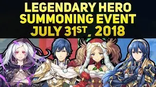 Legendary Lucina & Best Colors to Summon | Legendary Hero Summoning Event July 31st, 2018