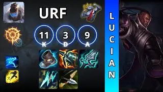 🔥 Lucian URF Gameplay &ndash; Rapid Burst Shots | League of Legends