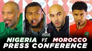MOROCCO VS NIGERIA - AFCON 2025 - PRESS CONFERENCE