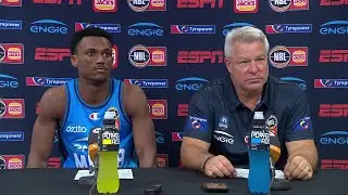 Dean Vickerman and Tyson Walker press conference vs South East Melbourne Phoenix - Round 8, NBL26