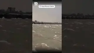 Head Marala in Sialkot Flooded as River Chenab Overflows