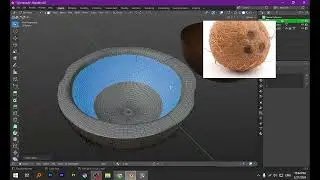 coconut in blender #blender #3dmodeling