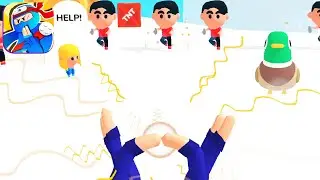 NINJA HANDS 🌈🥷🏻🔥 Gameplay All Levels Walkthrough iOS, Android New Game Update Max Level P1AA