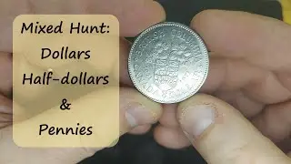 Mixed Hunt: Dollars, Half-Dollars and Pennies
