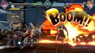 GBFV Rising Meg Combos Day 1(2.30 DLC Update)