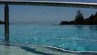 Infinity Pool at O'Reilly's rain forest resort in Queensland Australia