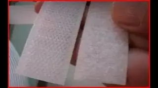 Come fare una tasca peso con chiusura a velcro e non ,per pannelli e pacchetti