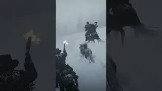 This Wolves Chase in RDR2 Was Terrifying 🐺