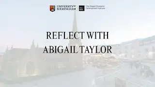 Dr Abigail Taylor - Reflecting on 10 years of City-REDI