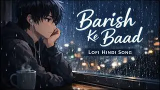 Barish Ke Baad ☔ | Emotional Hindi Lofi | For Lonely Nights  ❤️ song created by @Cartoon_Zone1k 