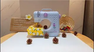 Latest Sewing Tutorial Introduction for Classical Mini Household Sewing Machine FHSM-505