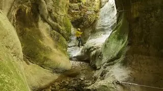 Via Ferrata Rio Sallagoni - winding through a stunning gorge