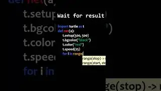 Amazing python graphics 7  #python #turtle #graphics