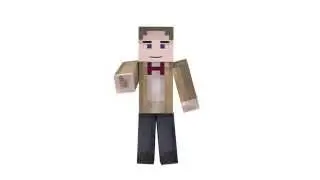 The 11th Doctor Pointing His Sonic Screwdriver At The Camera