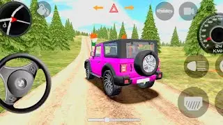 Modified Mahindra Thar 🚘😈 Car Games : ( Gadi Wala Cartoon ) Gameplay video part - 1559