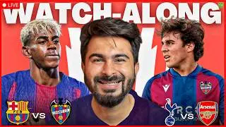 Barcelona v Levante | Spurs v Arsenal Watchalong LIVE | TFHD