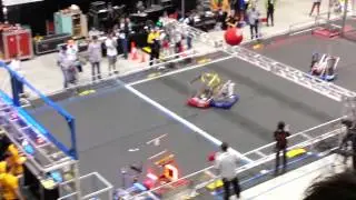 Ligerbots last match of the day at Northeastern