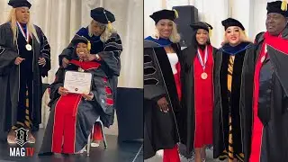 Трик Дэдди и Трина получили почётные докторские степени! 🎓