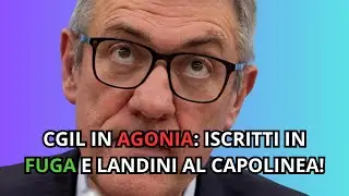 Tessere strappate e iscritti in fuga: la fine della CGIL