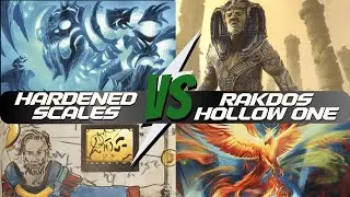 Hollow One vs Hardened Scales Modern Paper Gameplay