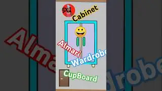 How to draw Wardrobe 🗄️🚪🗄 #art easy and cute drawing for kids and toddlers #shorts #ytshort