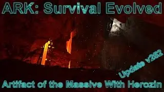 ARK: Survival Evolved Cave Update v252 Artifact of the Massive With Herozin!