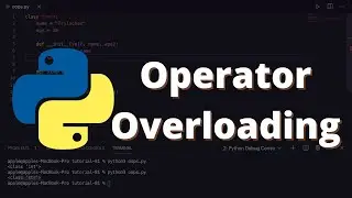 [32] Polymorphism and Operator Overloading in Python | Python for Beginners