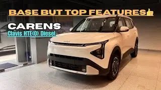 Kia Carens Clavis HTE(O) Diesel 2025 #kiacarens #carensclavis #kia #carreview #carlover #7seater