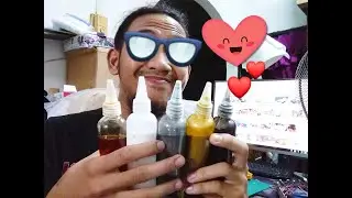 cara aku bancuh paint airbrush dan  cleaning airbrush