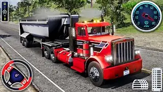 Truck Simulator Big Rigs Game - American Peterbilt 379 Truck Transport Driving | Android Gameplay